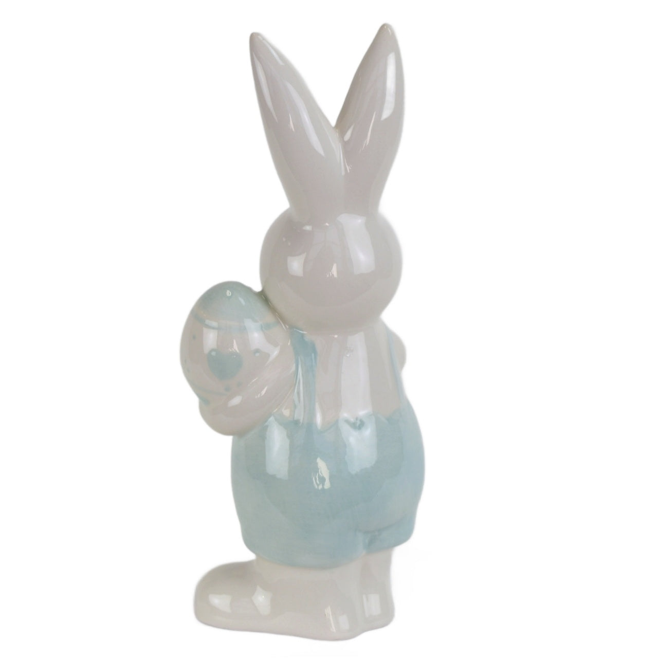 Zajíc keramický s vajíčkem 21 cm