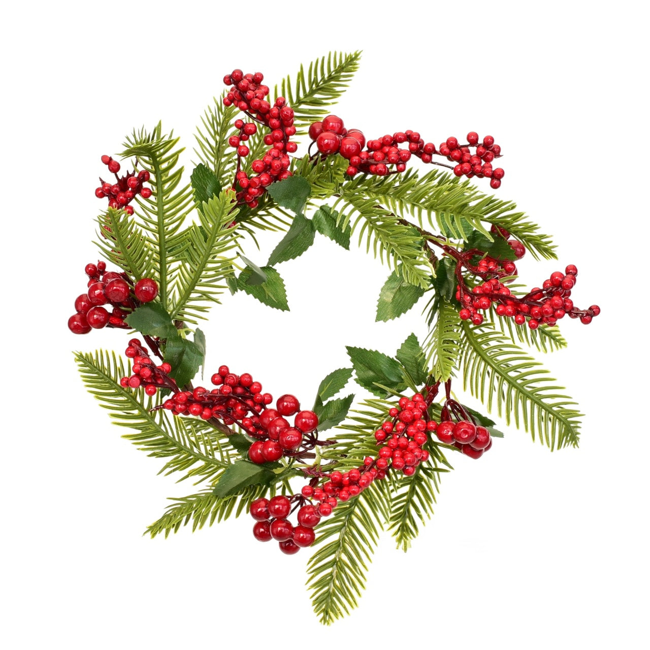 Fichtenkranz mit Holunderbeeren Ø25 cm – BerryHome