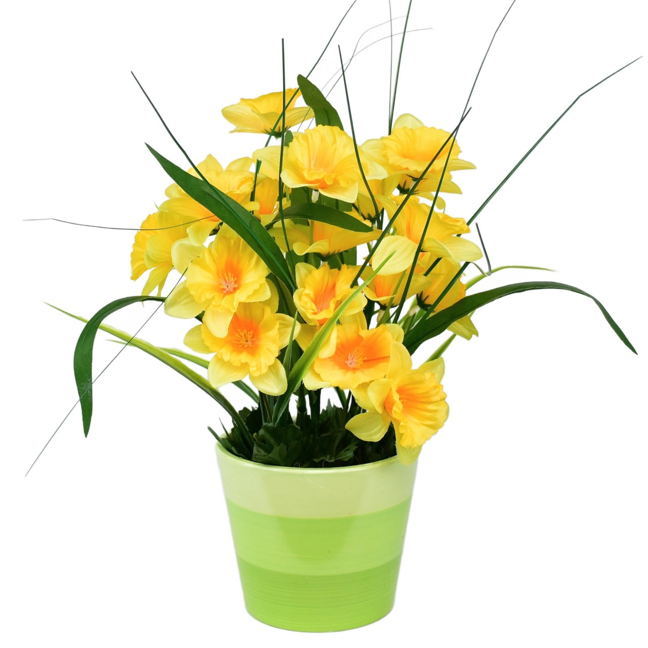 Narcisky v keramickém květináči 30×25 cm