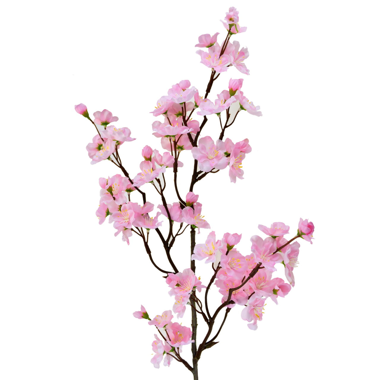 Třešňová větev světle růžová 78 cm