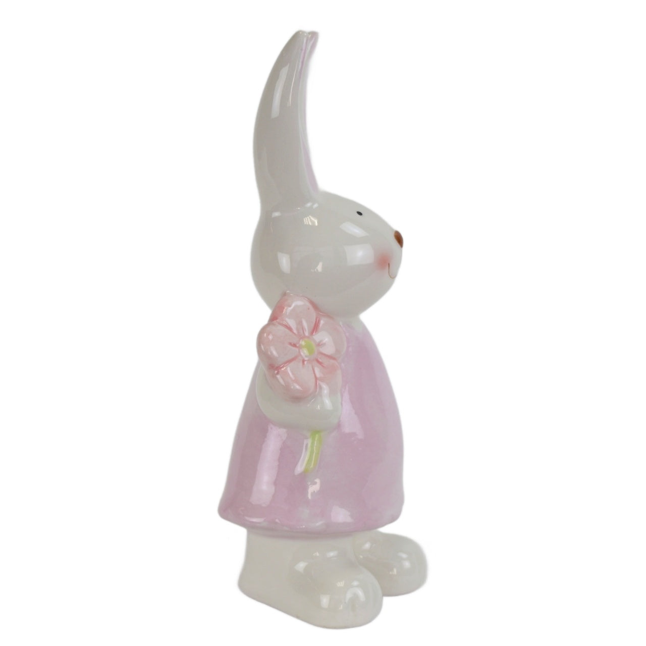 Zaječice keramická s květinou 21 cm
