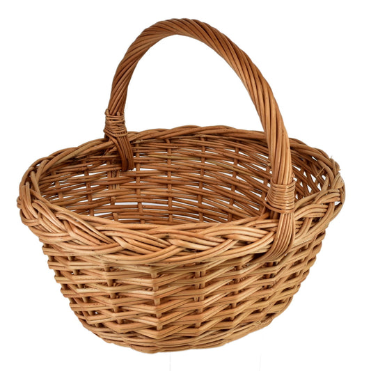 Koš vajíčkový oválný střední 31×27×13/27 cm