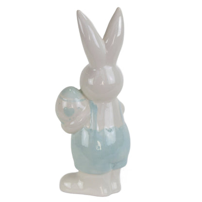 Zajíc keramický s vajíčkem 21 cm