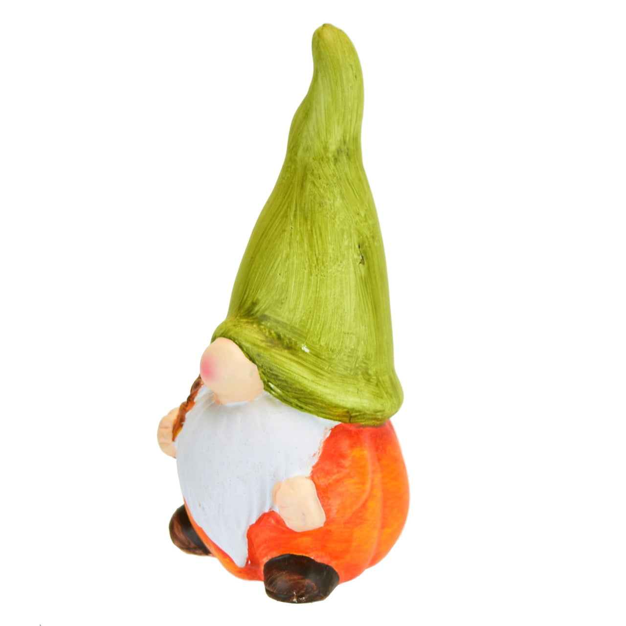 Skřítek s lístečkem keramický 15x8 cm