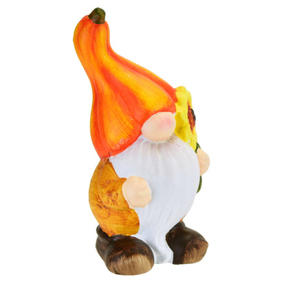 Skřítek se slunečnicí keramický 16 cm