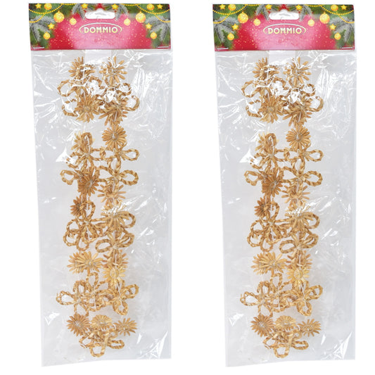 Slaměný řetěz sluníčka 140 cm, set 2 ks