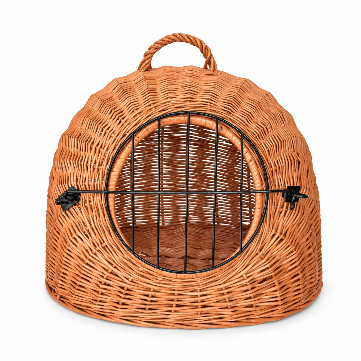Weidenkorb für Haustiere 45 × 35 × 35 cm