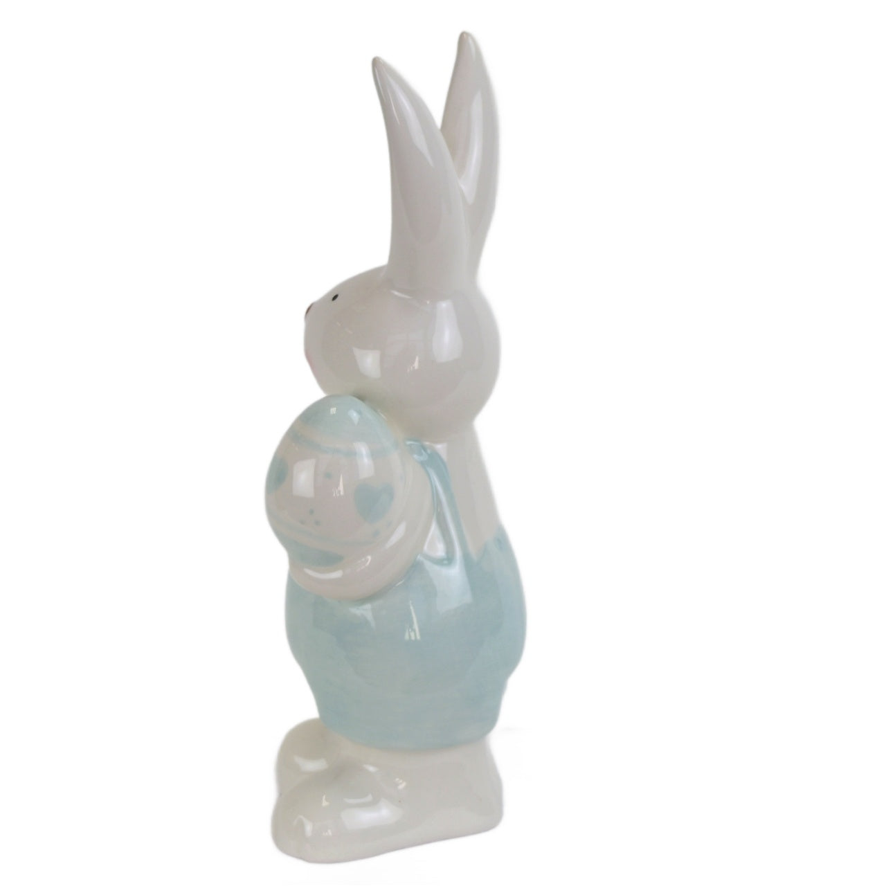 Zajíc keramický s vajíčkem 21 cm