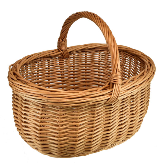 Koš oválný střední 43×33×23/34 cm