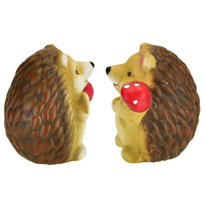 Ježci s jablíčkem a houbičkou 9 cm, 2 ks set