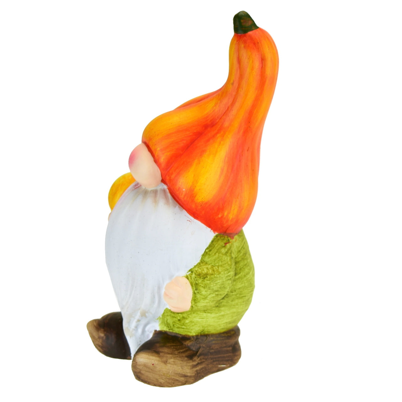 Skřítek s dýní keramický 16 cm