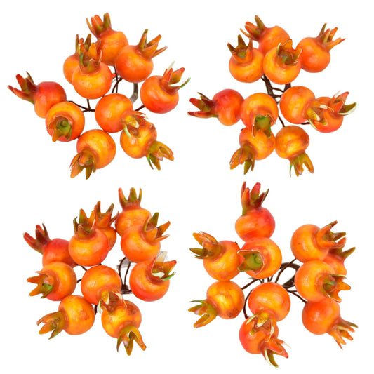 Šípky přízdoby oranžové 10 ks, set 4 ks