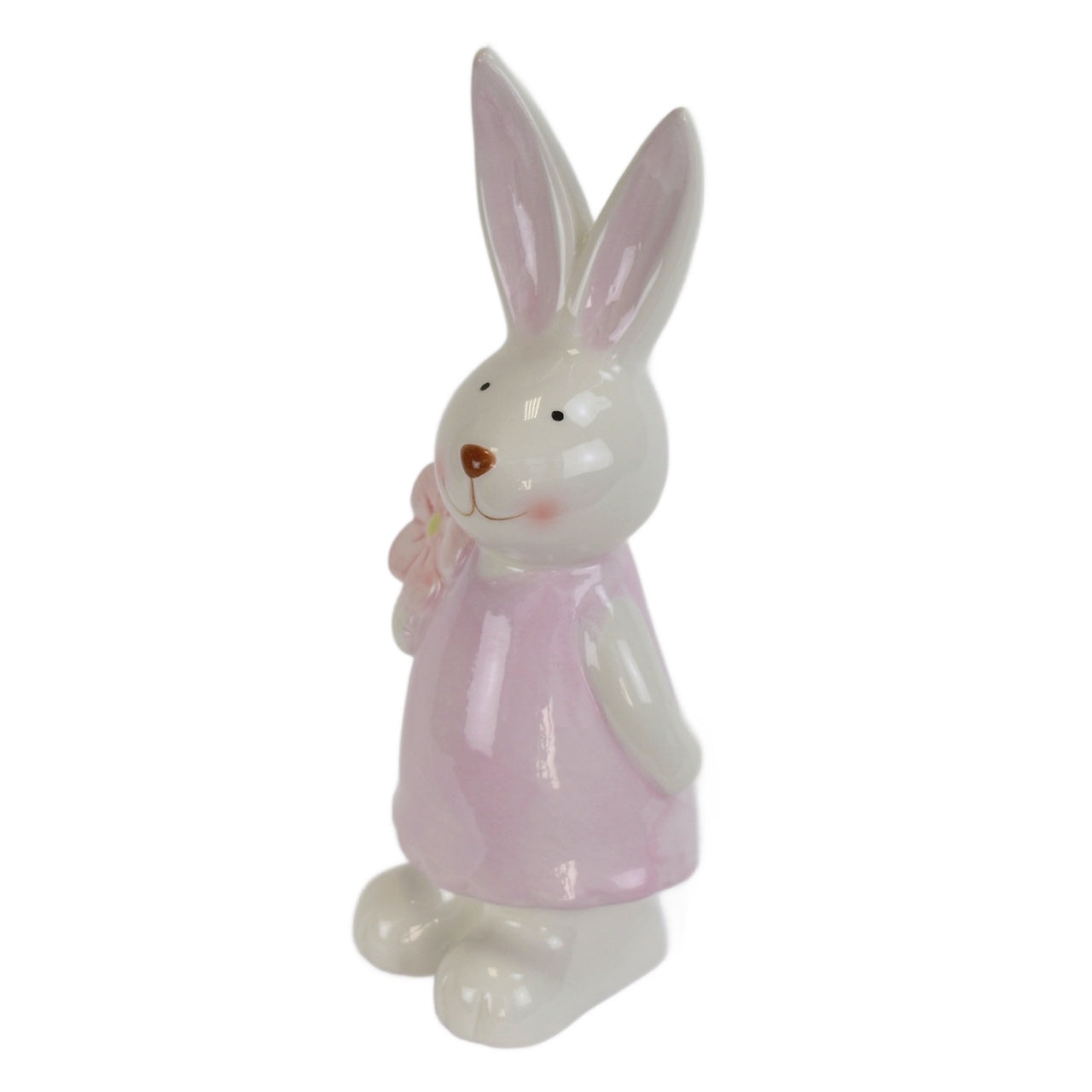 Zaječice keramická s květinou 21 cm