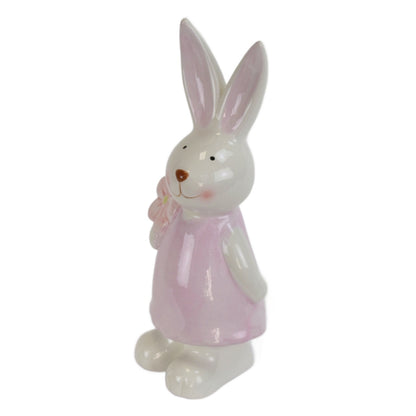 Zaječice keramická s květinou 21 cm