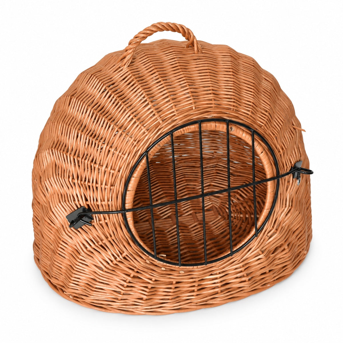 Weidenkorb für Haustiere 45 × 35 × 35 cm