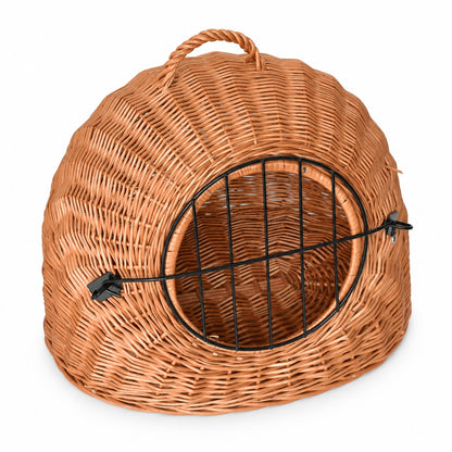 Weidenkorb für Haustiere 45 × 35 × 35 cm