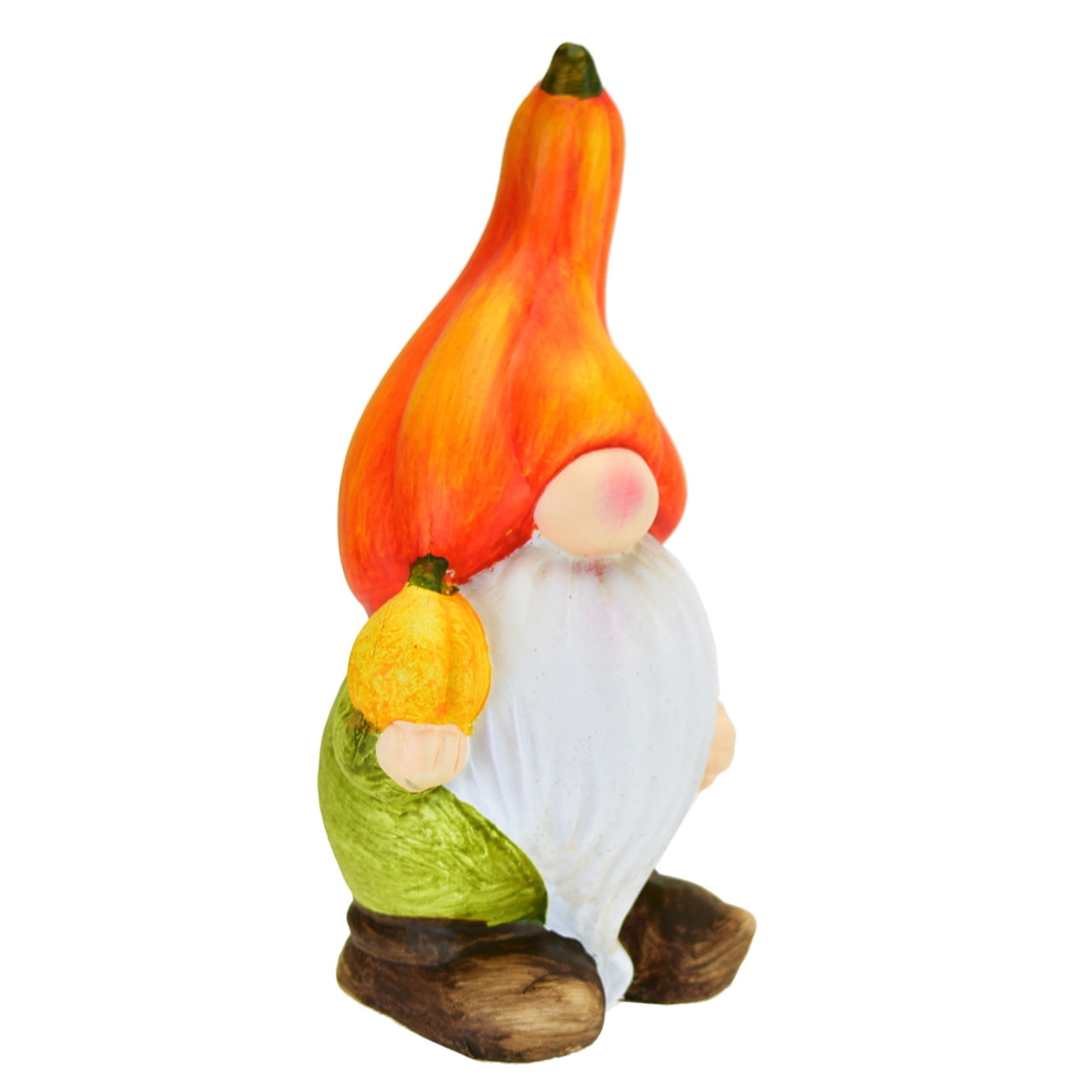 Skřítek s dýní keramický 16 cm