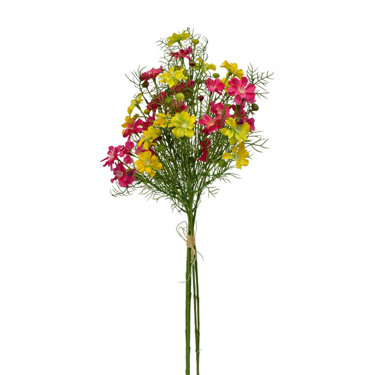 Luční kvítí krásenky žluté a růžové 70 cm